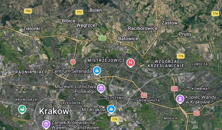 Mieszkanie 4-pokojowe Kraków Mistrzejowice, ul. Kruszwicka