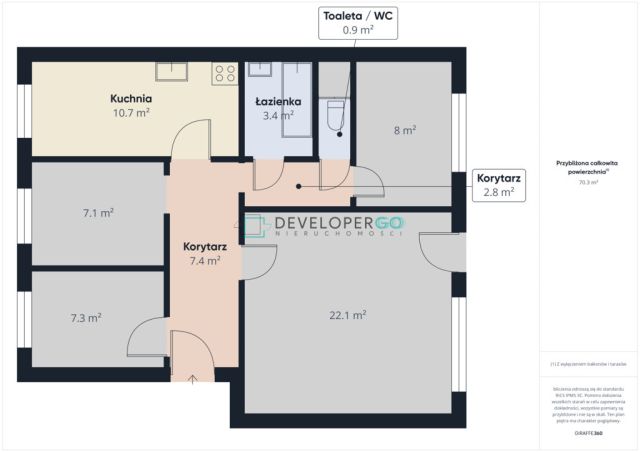 Mieszkanie 4-pokojowe Białystok, ul. Wincentego Witosa. Zdjęcie 17