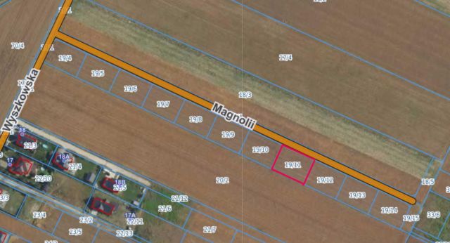 Działka budowlana Wola Rasztowska, ul. Magnolii. Zdjęcie 1