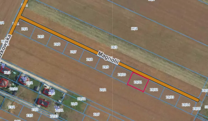 Działka budowlana Wola Rasztowska, ul. Magnolii