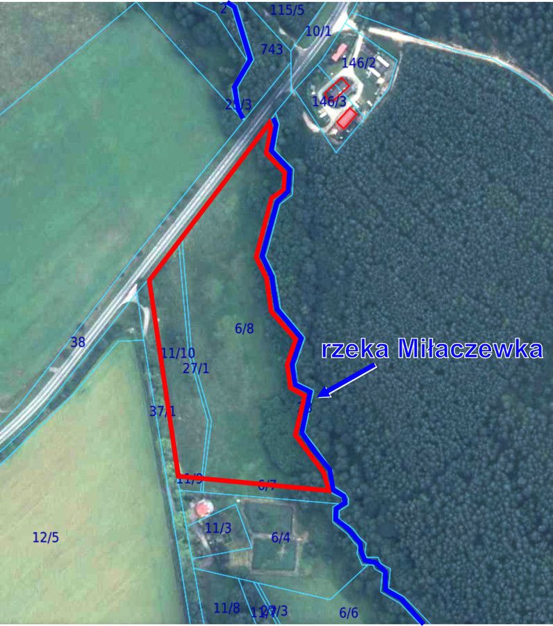 Działka budowlana Dretyń. Zdjęcie 5