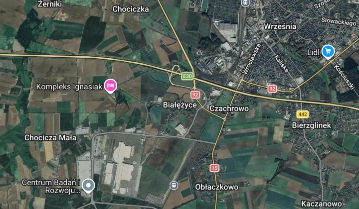 Działka rod Białężyce