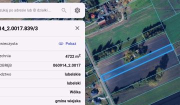 Działka rolno-budowlana Łuszczów Drugi