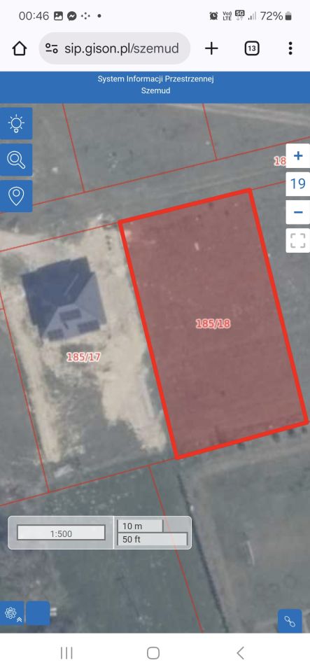 Działka budowlana Rębiska, Wypoczynkowa