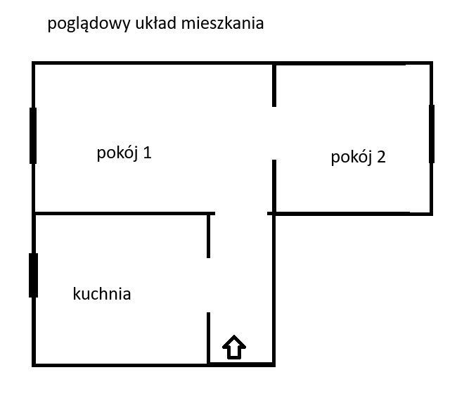 Mieszkanie 2-pokojowe Giżycko, ul. Nowowiejska. Zdjęcie 8