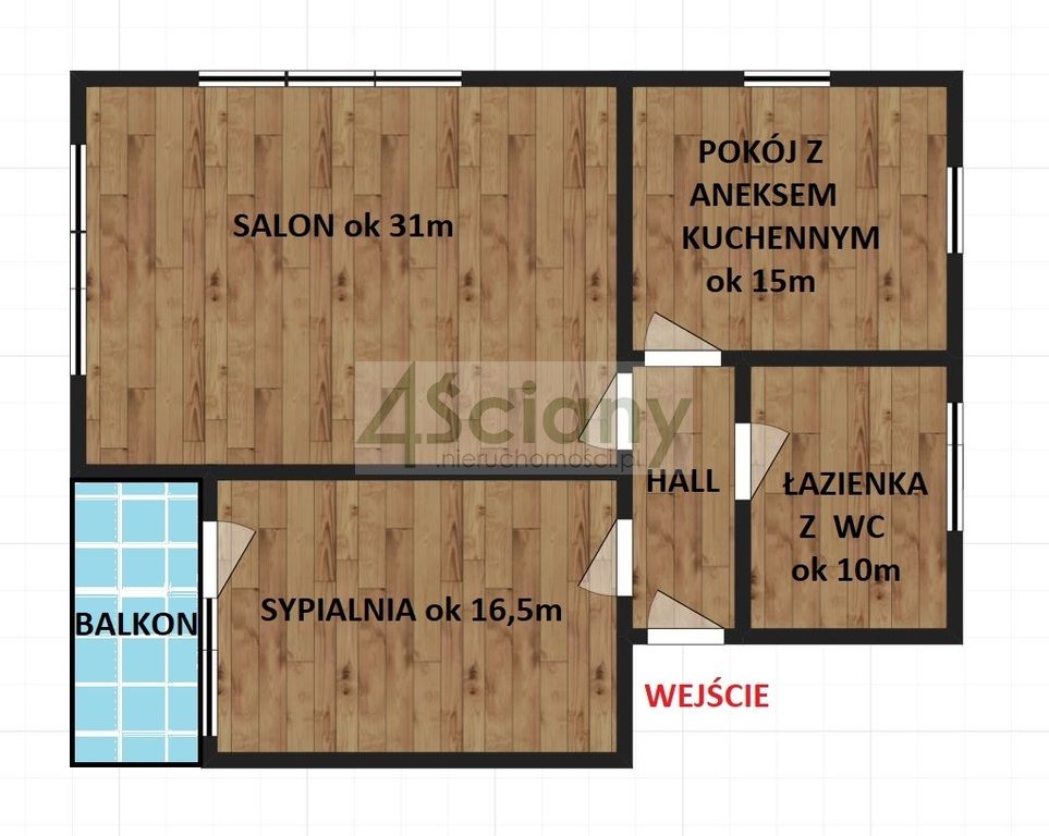 Mieszkanie 3-pokojowe Józefów, ul. Słoneczna. Zdjęcie 17