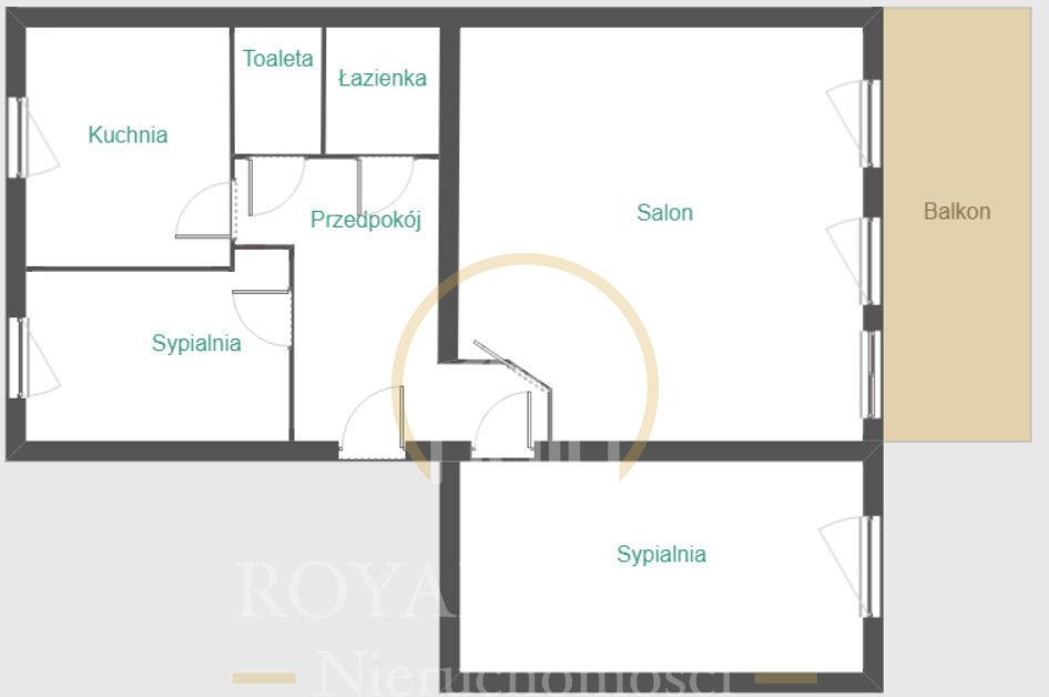 Mieszkanie 3-pokojowe Lublin Czuby, ul. Bociania. Zdjęcie 15