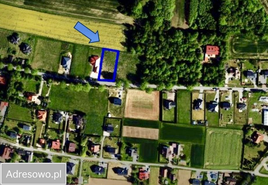 Działka budowlana Pisarzowice, ul. Krakowska. Zdjęcie 2