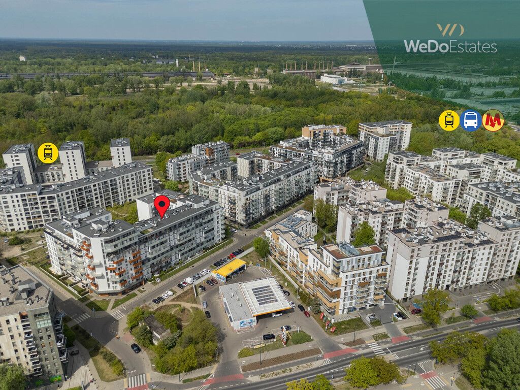 Mieszkanie 2-pokojowe Warszawa Bielany, ul. Lekka. Zdjęcie 17