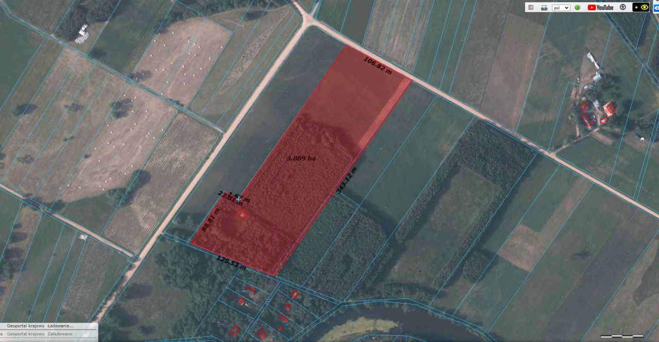 Działka siedliskowa Długie Grodzieckie Nad Jeziorem. Zdjęcie 11