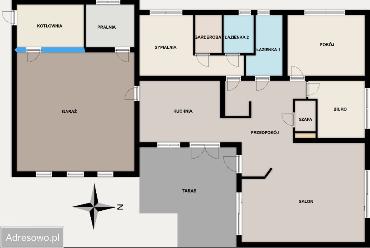 dom wolnostojący, 4 pokoje Kalisz Piwonice. Zdjęcie 20