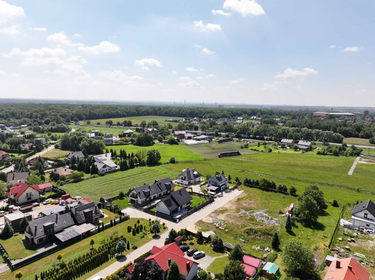 Działka budowlana Gliwice Żerniki, ul. św. Huberta. Zdjęcie 2