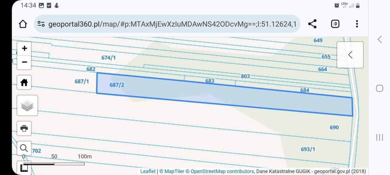 Działka leśna Huta Przerębska. Zdjęcie 7