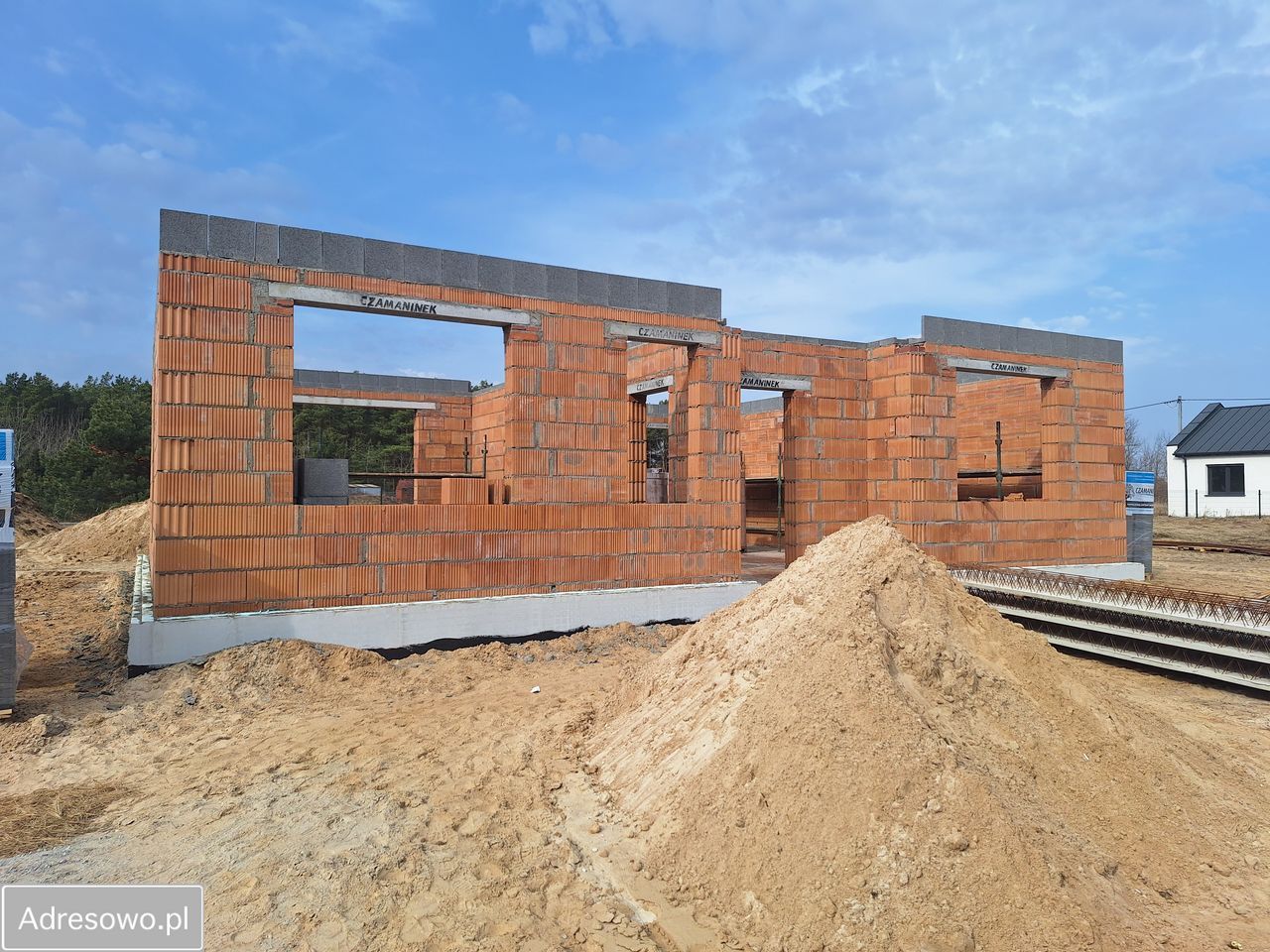 dom wolnostojący, 3 pokoje Rożek Krzymowski. Zdjęcie 1