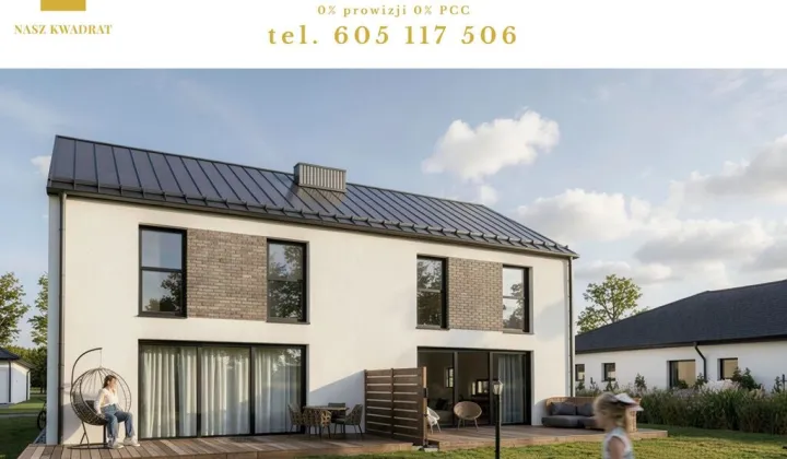 bliźniak, 5 pokoi Łódź Nowosolna