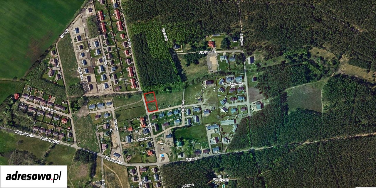 Działka budowlana Obory, ul. Leśna. Zdjęcie 7
