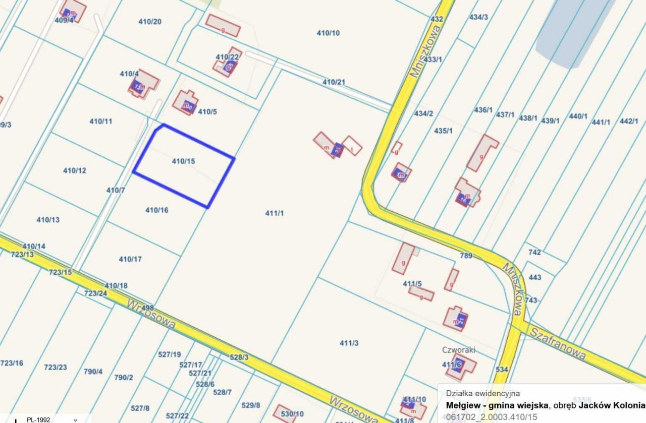 Działka budowlana Jacków, ul. Wrzosowa. Zdjęcie 5