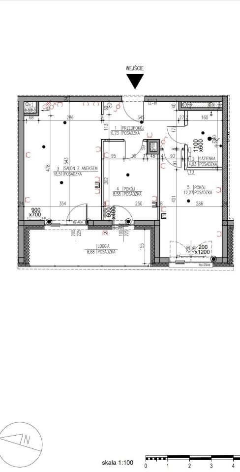Mieszkanie 3-pokojowe Bydgoszcz