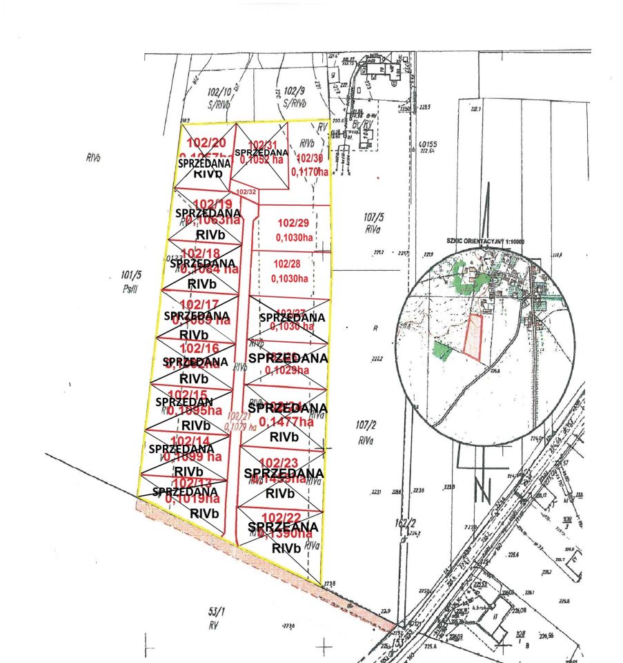 Działka budowlana Koźmin. Zdjęcie 2