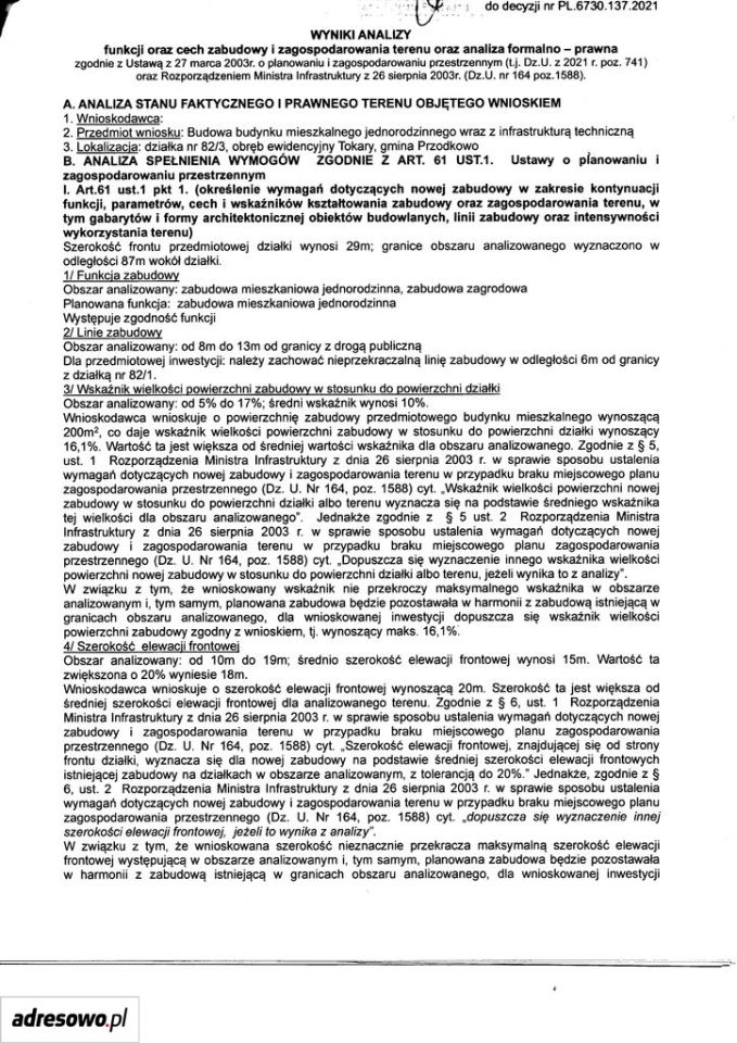 Działka budowlana Tokary, ul. Zbożowa. Zdjęcie 6