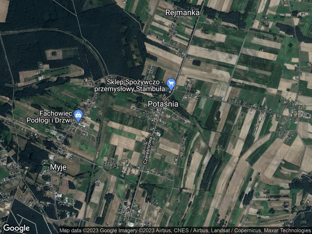 Działka budowlana Potaśnia, ul. Czereśniowa