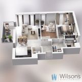 Mieszkanie 3-pokojowe Piastów