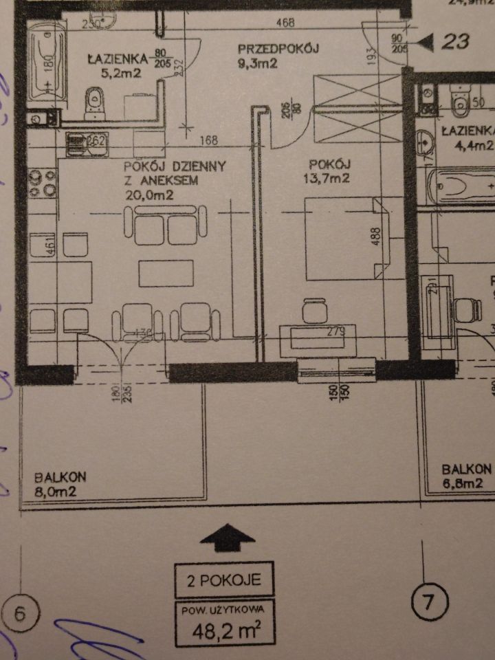 Mieszkanie 2-pokojowe Kraków Płaszów, ul. Gliniana. Zdjęcie 4