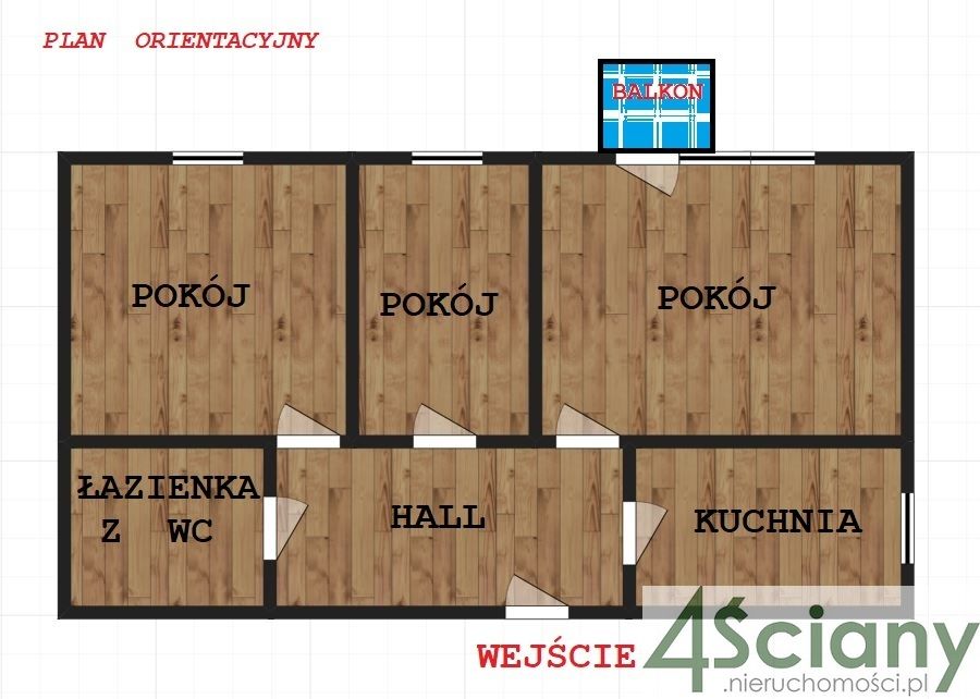 Mieszkanie 3-pokojowe Warszawa Praga-Południe, ul. Międzynarodowa. Zdjęcie 2