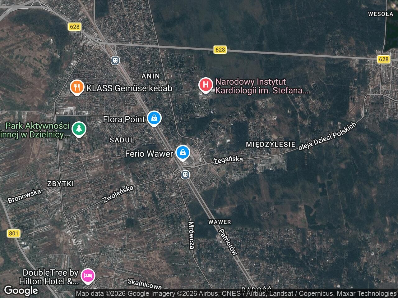 Działka leśna Warszawa Wawer, ul. Mieczysława Pożaryskiego. Zdjęcie 1