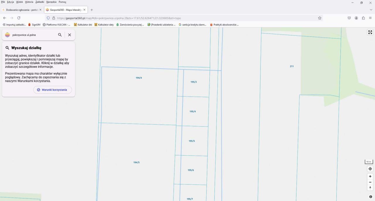Działka budowlana Pokrzywnica