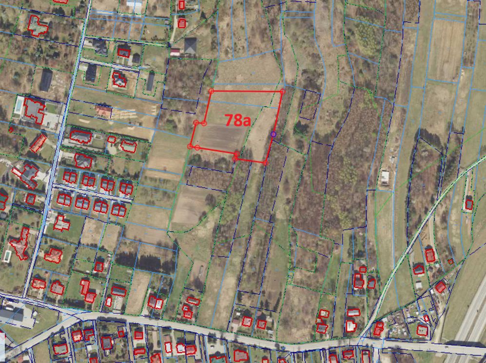 Działka inwestycyjna Rzeszów Przybyszówka, ul. Błękitne Wzgórze. Zdjęcie 3