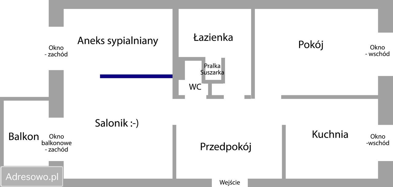 Mieszkanie 2-pokojowe Łódź Bałuty, ul. Pstrągowa. Zdjęcie 2