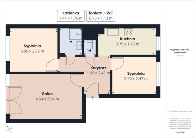 Mieszkanie 3-pokojowe Gdynia Obłuże, ul. Krawiecka. Zdjęcie 13