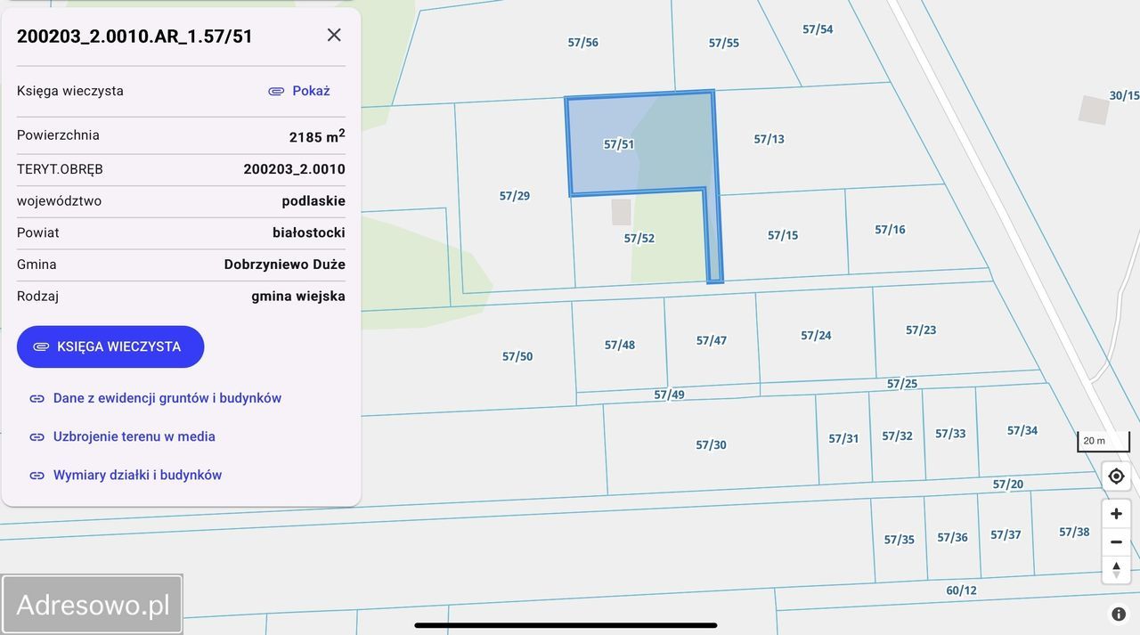 Działka budowlana Krynice. Zdjęcie 2