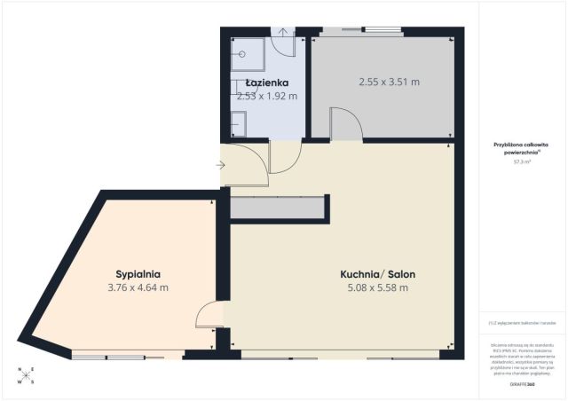Mieszkanie 3-pokojowe Jurata, ul. Wojska Polskiego. Zdjęcie 18