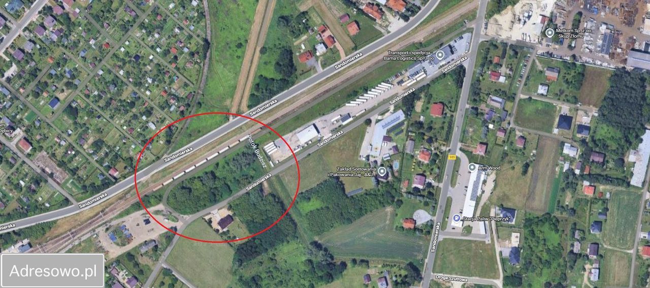 Działka inwestycyjna Dębica, ul. Sandomierska. Zdjęcie 2