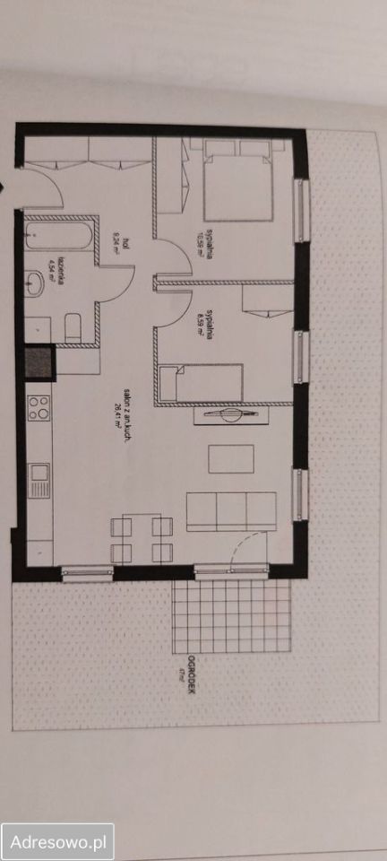 Mieszkanie 3-pokojowe Gdańsk Jasień, ul. Lawendowe Wzgórze. Zdjęcie 13