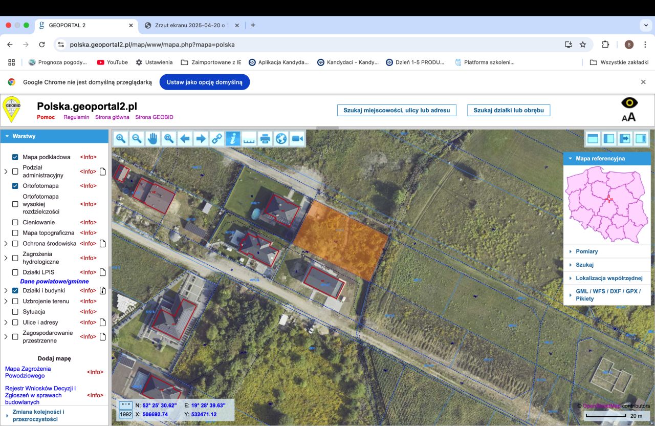 Działka budowlana Gostynin, ul. Pawła Tencera. Zdjęcie 2