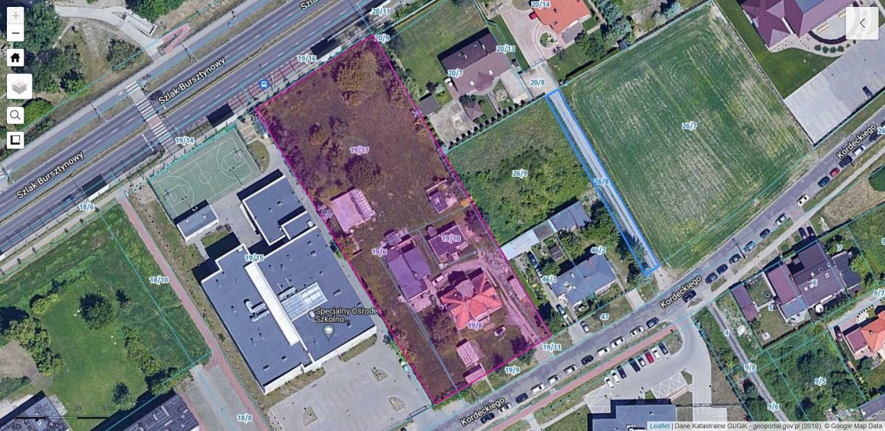 Działka inwestycyjna Kalisz, ul. Augustyna Kordeckiego