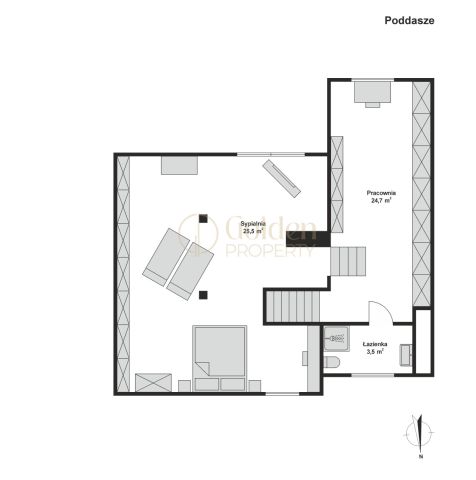 dom wolnostojący, 6 pokoi Leźno, ul. Cicha. Zdjęcie 28