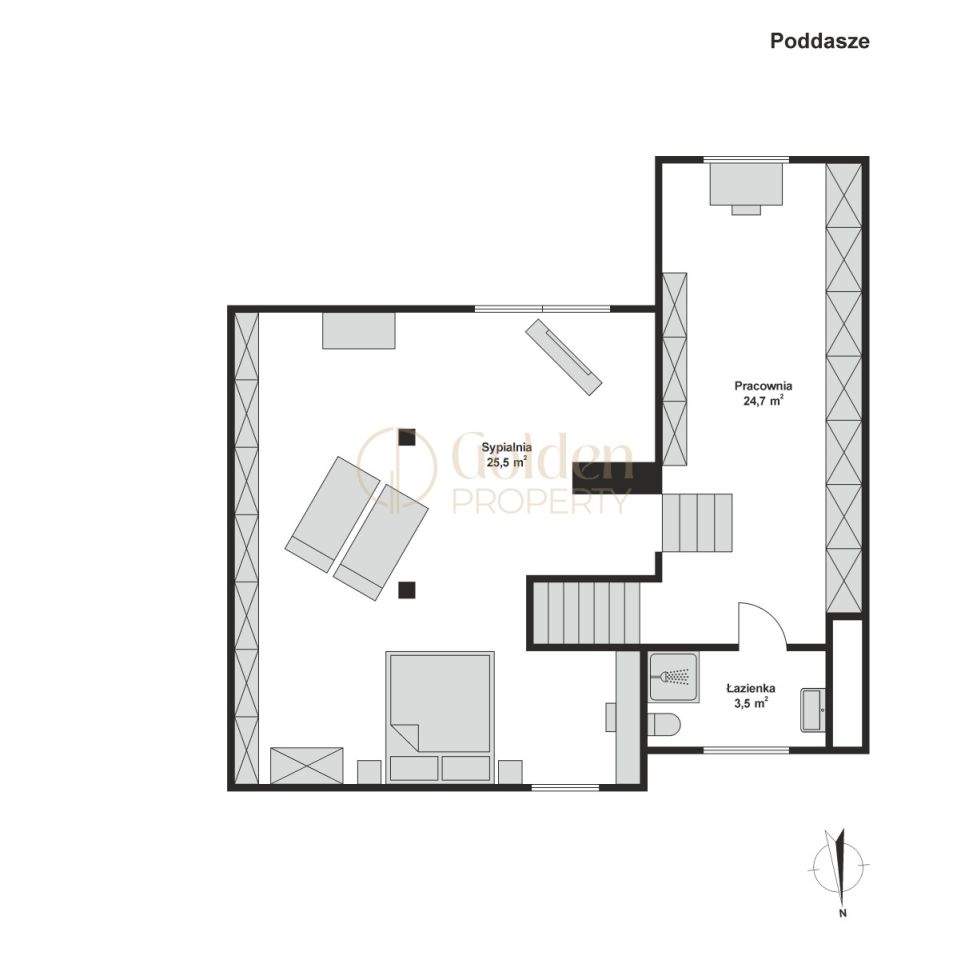 dom wolnostojący, 6 pokoi Leźno, ul. Cicha. Zdjęcie 28