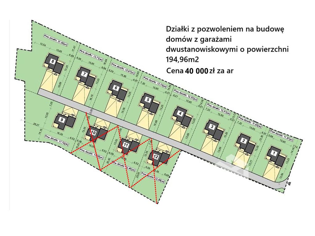 Działka budowlana Rzeszów, ul. ks. bpa Antoniego Betańskiego. Zdjęcie 13
