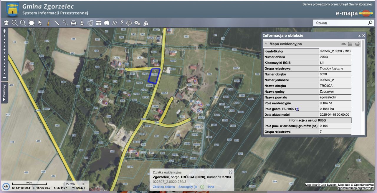 Działka budowlana Trójca. Zdjęcie 5