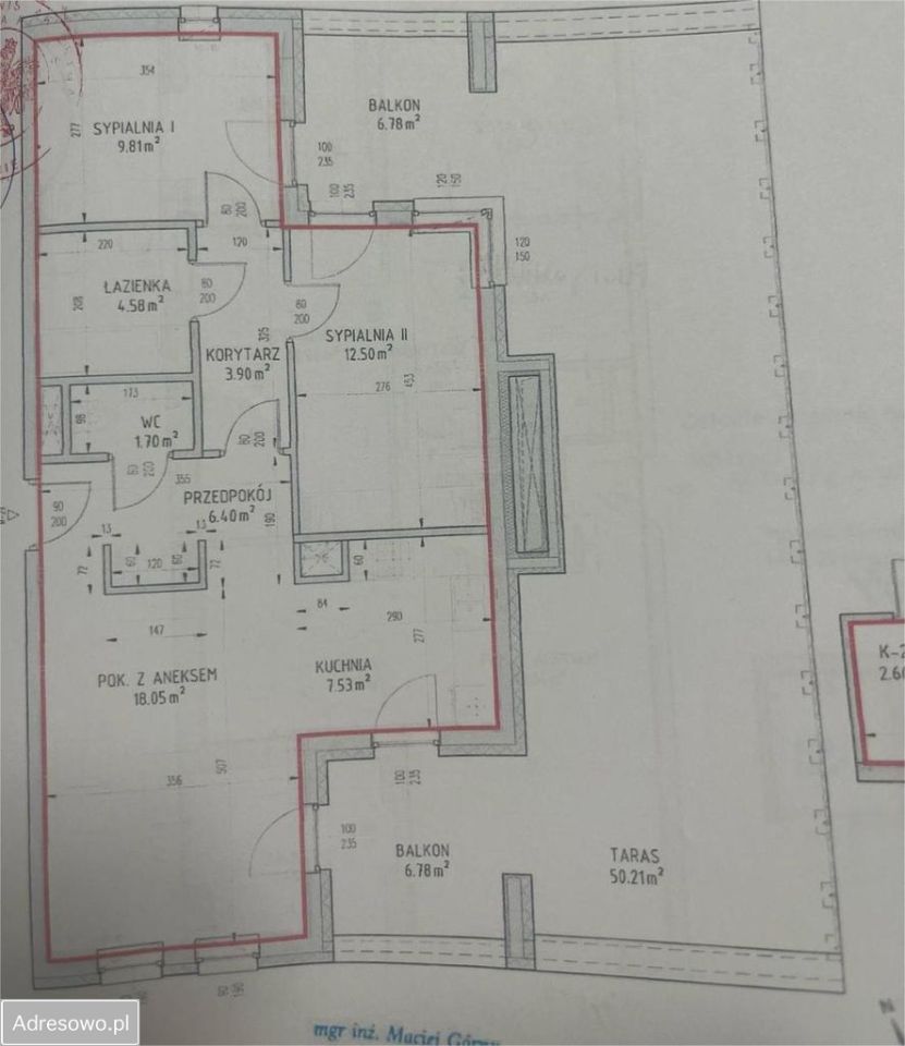 Mieszkanie 3-pokojowe Lublin Czuby, ul. Różana