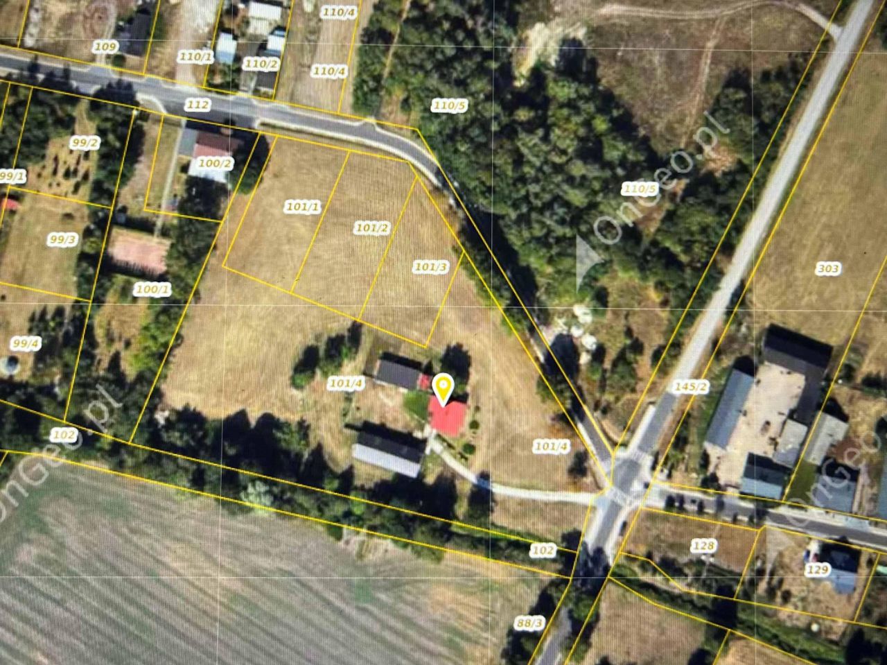 Działka rolno-budowlana Łagiewniki. Zdjęcie 4