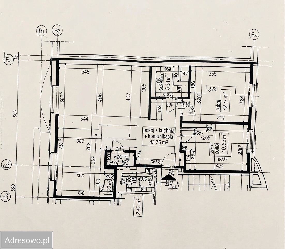 Mieszkanie 3-pokojowe Warszawa Praga-Północ, ul. Ząbkowska. Zdjęcie 11