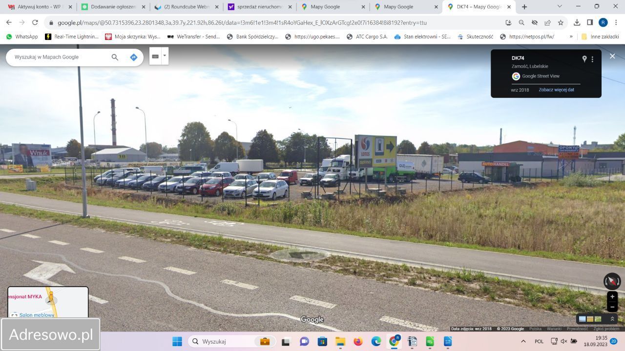 Działka inwestycyjna Zamość. Zdjęcie 3