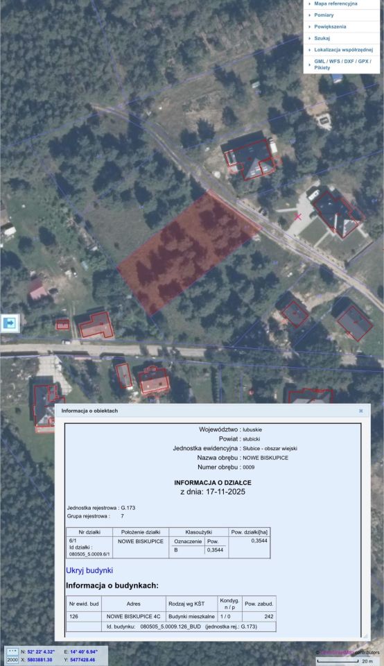 Działka budowlana Nowe Biskupice. Zdjęcie 6