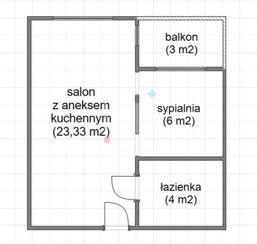 Mieszkanie 1-pokojowe Warszawa Żoliborz, ul. Zygmunta Krasińskiego. Zdjęcie 16
