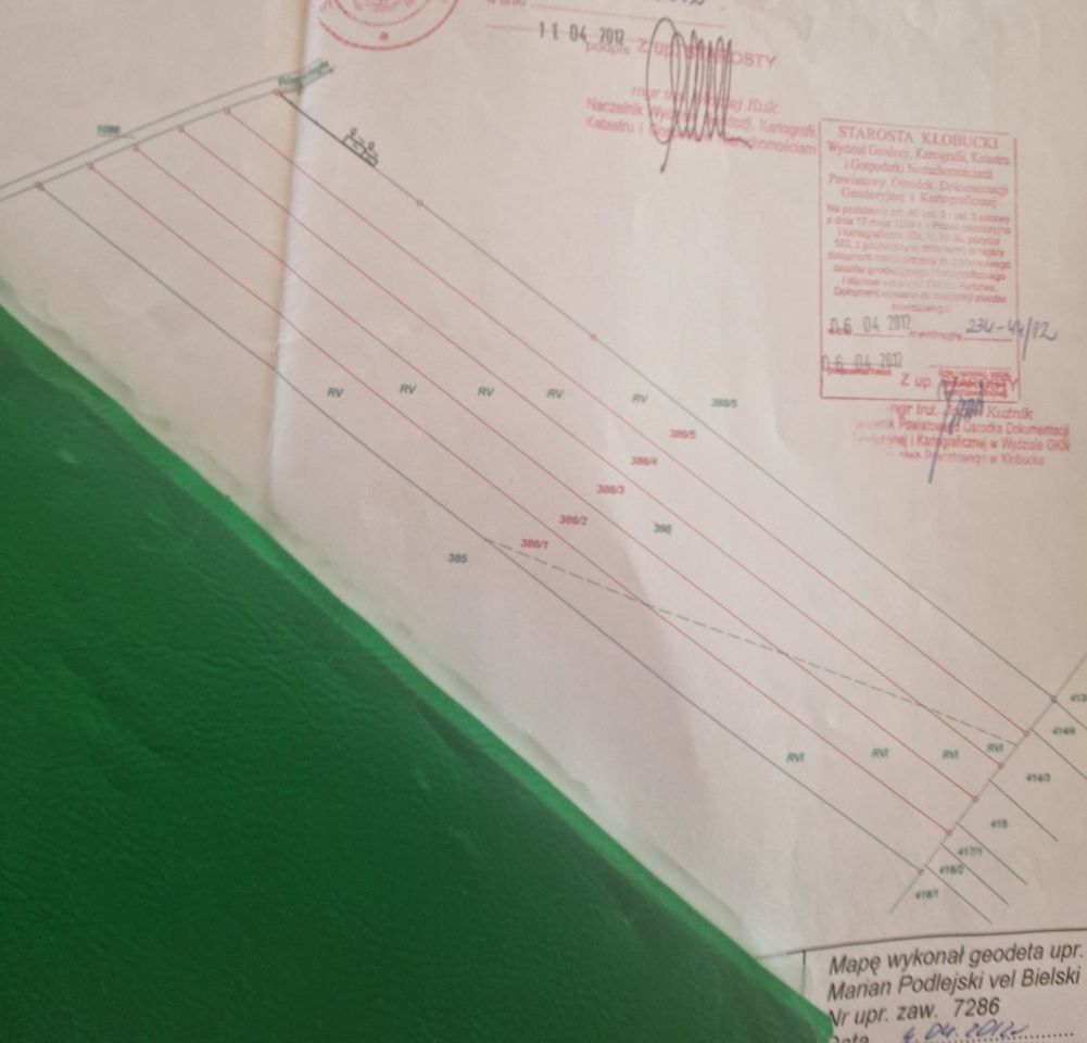 Działka budowlana Kłobuck Zagórze, ul. Równoległa. Zdjęcie 3